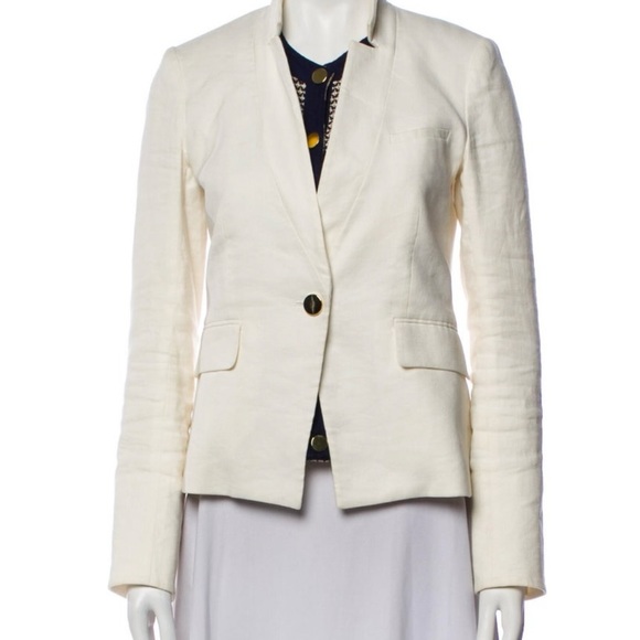 Veronica Beard Jackets & Blazers - Veronica Beard Women’s Blazer Dickey Jacket White Off White Single button Size 2